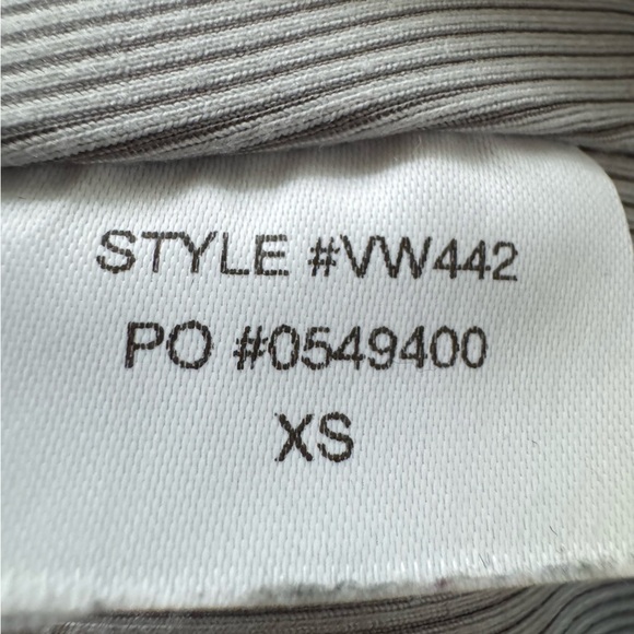 Vuori Lux Rib Studio Legging pale gray XS - Picture 9 of 9